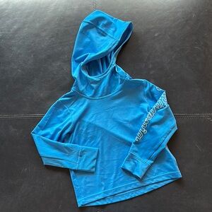 PATAGONIA - Blue Hooded Capilene Silkweight